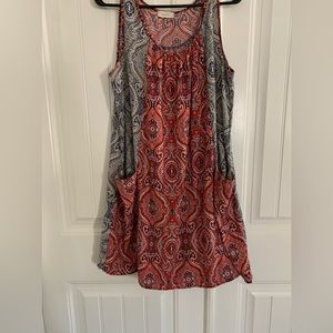 Tank dress with pockets